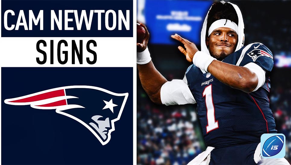 Cam Newton es nuevo jugador de Patriots
