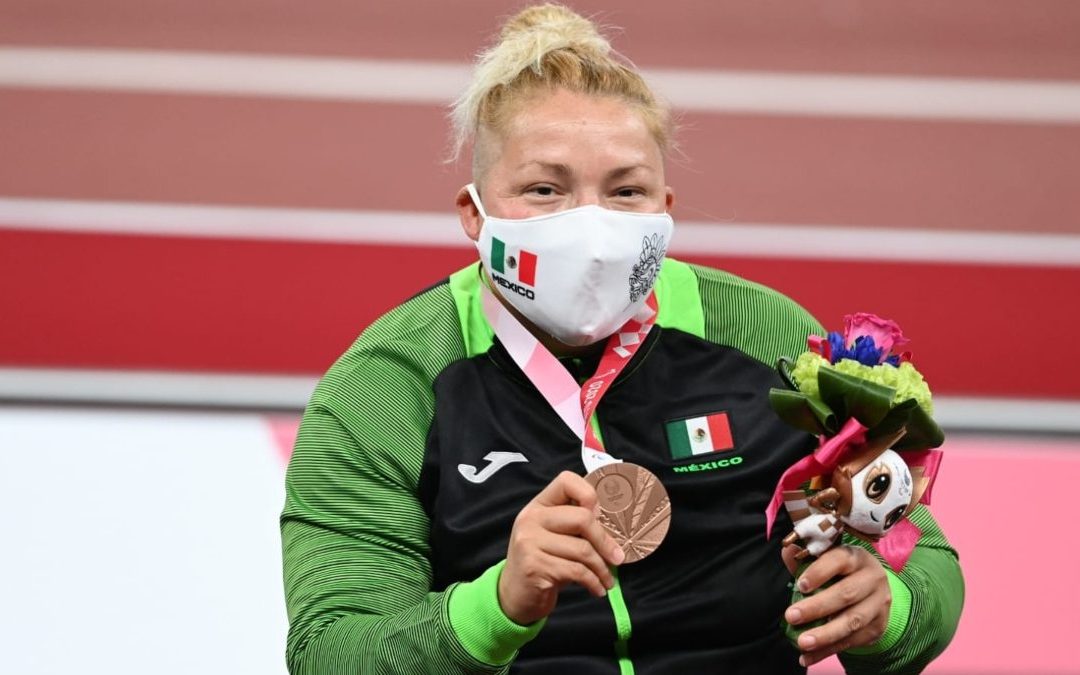 Rosa María Guerrero, segunda medallista paralímpica mexicana
