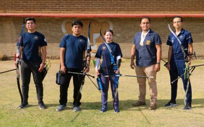 UNAM brilla en primera etapa de torneo estatal de tiro con arco