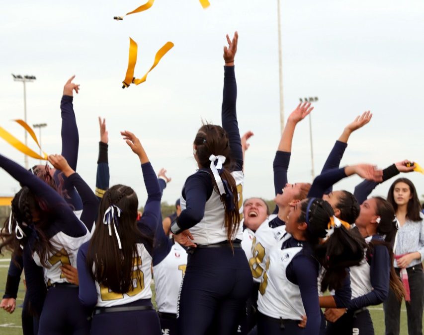 Pumas de flag football femenil conquistaron oro en Universiada Nacional