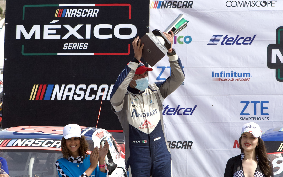 RUBÉN ROVELO, LE DIO EL PRIMER PODIO DE NASCAR MÉXICO 2022 A ALESSANDROS RACING