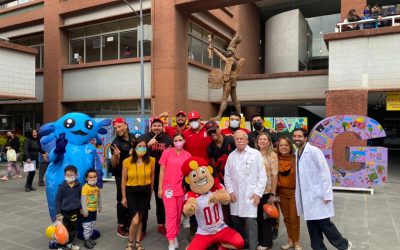 Jugadores de Reds visitaron el Hospital Infantil de México