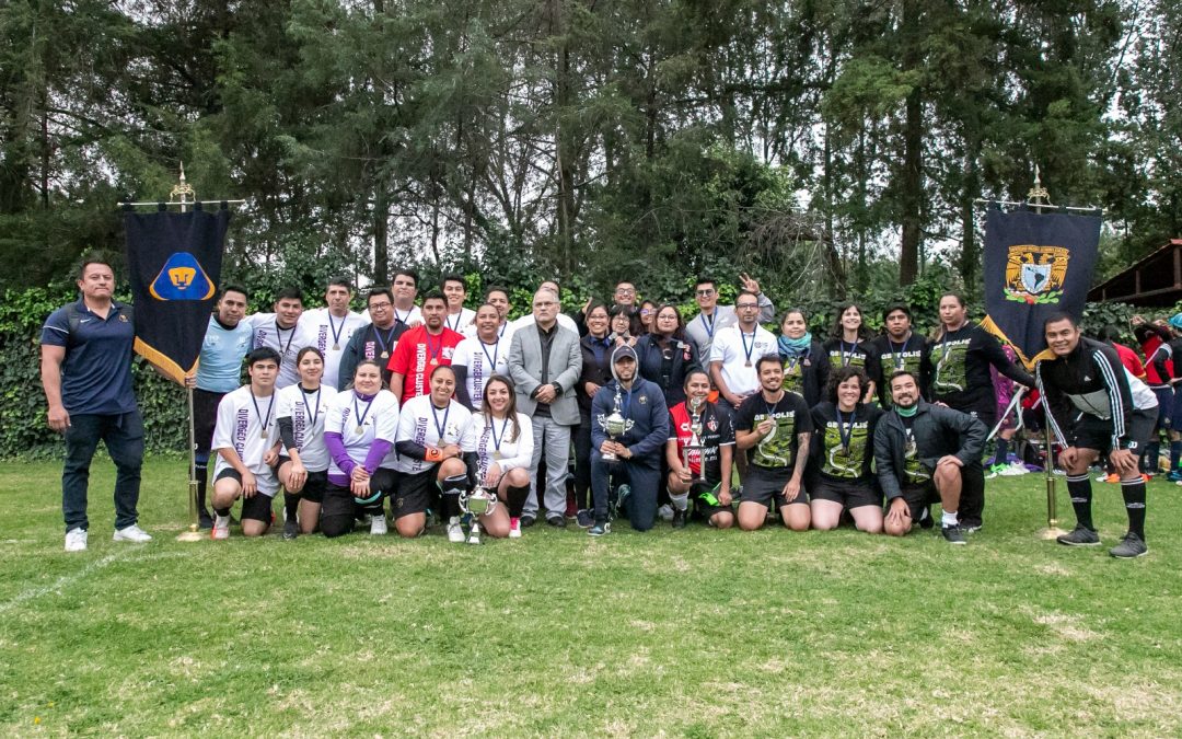 Inclusión y actividad física en el torneo de futbol 7 Inter-Geos UNAM