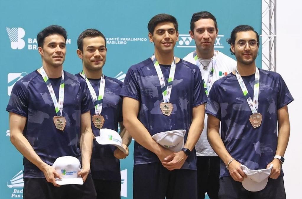 Gerardo Saavedra subió al podio en Copa Panamericana de bádminton