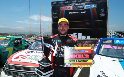 Rodrigo Maggio, hace valer el liderato de Trucks México Series y se queda con el triunfo en Chiapas